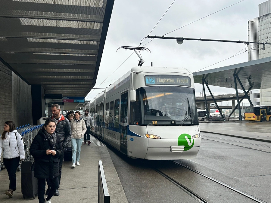 Tram 1 Zurich Airport